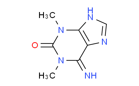 CAS No. 671792-62-4, 6-Imino-1,3-dimethyl-6,9-dihydro-1H-purin-2(3H)-one