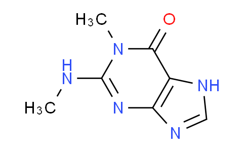 CAS No. 856048-67-4, 1-Methyl-2-(methylamino)-1H-purin-6(7H)-one