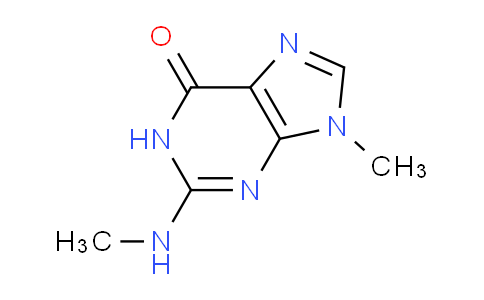 CAS No. 67349-31-9, 9-Methyl-2-(methylamino)-1H-purin-6(9H)-one