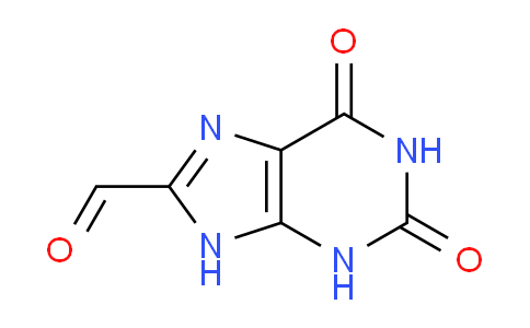 CAS No. 875220-62-5, 2,6-Dioxo-2,3,6,9-tetrahydro-1H-purine-8-carbaldehyde