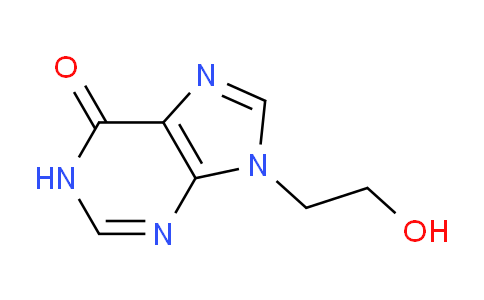 CAS No. 22247-81-0, 9-(2-Hydroxyethyl)-1H-purin-6(9H)-one