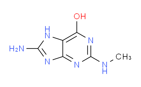 CAS No. 806640-27-7, 8-Amino-2-(methylamino)-7H-purin-6-ol