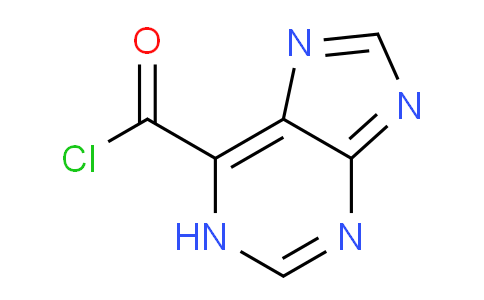CAS No. 70265-75-7, 1H-Purine-6-carbonyl chloride