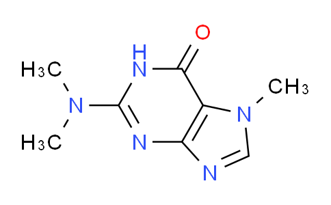 CAS No. 92333-92-1, 2-(Dimethylamino)-7-methyl-1H-purin-6(7H)-one