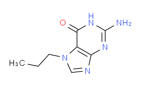 CAS No. 33016-34-1, 2-Amino-7-propyl-1H-purin-6(7H)-one