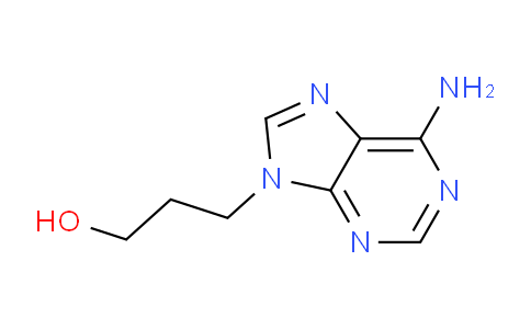 CAS No. 711-64-8, 3-(6-Amino-9H-purin-9-yl)propan-1-ol