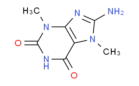 CAS No. 5442-23-9, 8-Amino-3,7-dimethyl-1H-purine-2,6(3H,7H)-dione