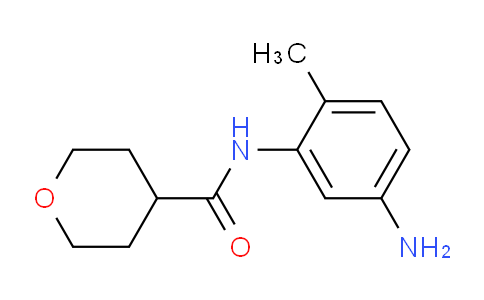 CAS No. 1220031-16-2, N-(5-Amino-2-methylphenyl)tetrahydro-2H-pyran-4-carboxamide