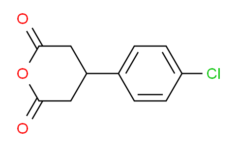 CAS No. 53911-68-5, 4-(4-chlorophenyl)dihydro-2H-pyran-2,6(3H)-dione