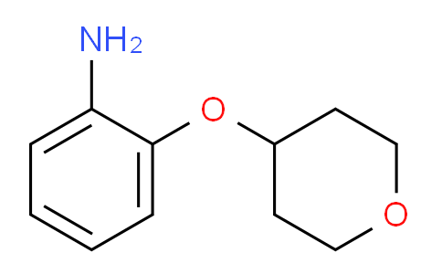 CAS No. 898289-35-5, 2-((tetrahydro-2H-pyran-4-yl)oxy)aniline