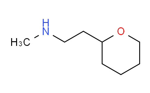 CAS No. 1177335-83-9, N-methyl-2-(tetrahydro-2H-pyran-2-yl)ethan-1-amine