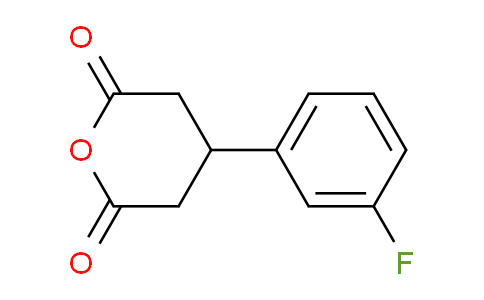 CAS No. 381677-75-4, 4-(3-fluorophenyl)dihydro-2H-pyran-2,6(3H)-dione