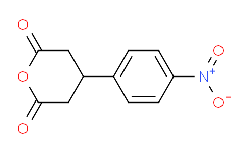 CAS No. 53911-69-6, 4-(4-nitrophenyl)dihydro-2H-pyran-2,6(3H)-dione