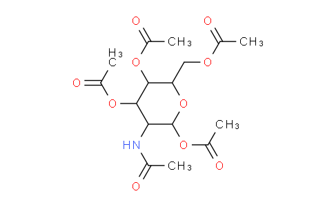 CAS No. 582318-96-5, 3-Acetamido-6-(acetoxymethyl)tetrahydro-2H-pyran-2,4,5-triyl triacetate