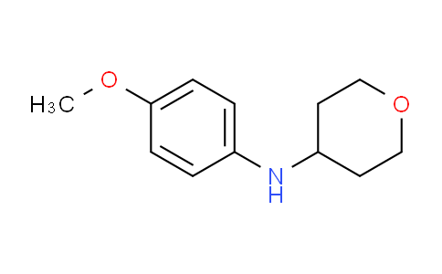 CAS No. 885281-03-8, N-(4-Methoxyphenyl)tetrahydro-2H-pyran-4-amine