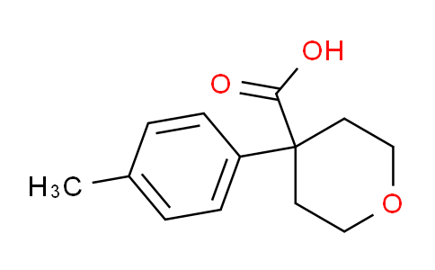 CAS No. 889940-11-8, 4-p-Tolyl-tetrahydro-pyran-4-carboxylic acid