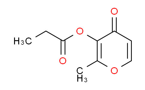 CAS No. 68555-63-5, 2-methyl-4-oxo-4H-pyran-3-yl propionate