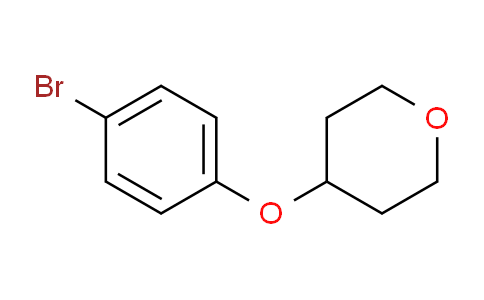 CAS No. 215453-84-2, 4-(4-Bromophenoxy)tetrahydro-2H-pyran