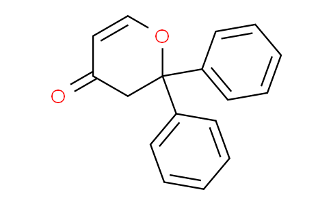 CAS No. 2683-04-7, 2,2-diphenyl-2,3-dihydro-4H-pyran-4-one