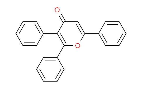CAS No. 33707-19-6, 2,3,6-triphenyl-4H-pyran-4-one