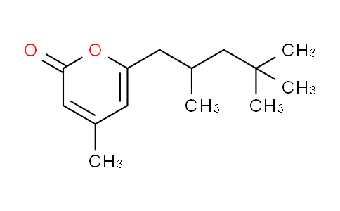 CAS No. 50650-75-4, 4-methyl-6-(2,4,4-trimethylpentyl)-2H-pyran-2-one