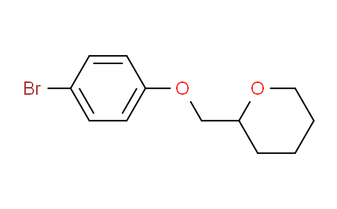 CAS No. 528881-31-4, 2-((4-bromophenoxy)methyl)tetrahydro-2H-pyran