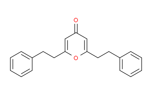 CAS No. 56150-35-7, 2,6-diphenethyl-4H-pyran-4-one