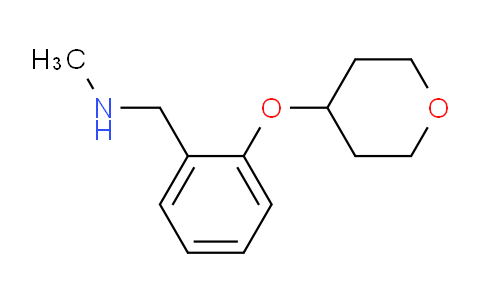 CAS No. 906352-71-4, N-Methyl-N-[2-(tetrahydro-2H-pyran-4-yloxy)benzyl]amine