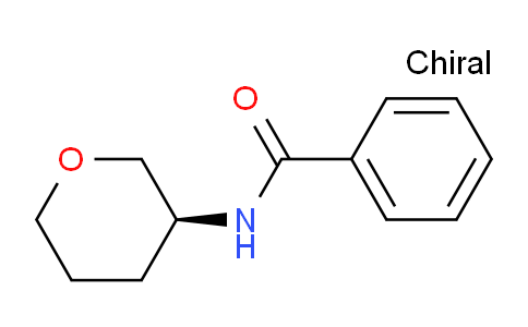 CAS No. 1310412-60-2, (S)-N-(tetrahydro-2H-pyran-3-yl)benzamide