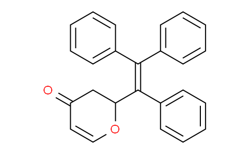 CAS No. 1365565-32-7, 2-(1,2,2-triphenylvinyl)-2,3-dihydro-4H-pyran-4-one