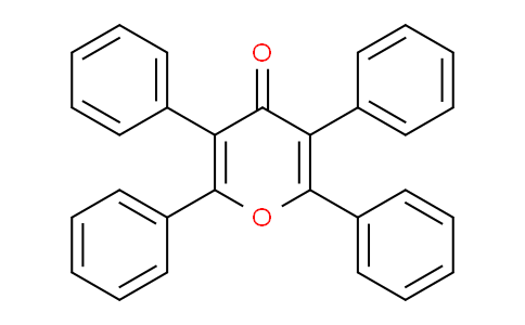 CAS No. 14174-27-7, 2,3,5,6-tetraphenyl-4H-pyran-4-one