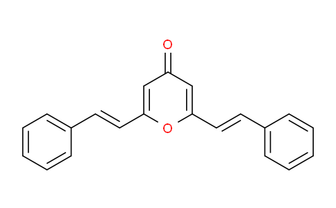 CAS No. 17173-83-0, 2,6-di((E)-styryl)-4H-pyran-4-one