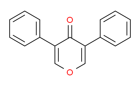 CAS No. 18357-38-5, 3,5-diphenyl-4H-pyran-4-one