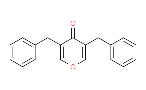 CAS No. 101894-03-5, 3,5-dibenzyl-4H-pyran-4-one