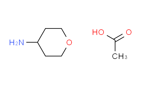 CAS No. 1005498-91-8, Tetrahydro-2H-pyran-4-amine acetate
