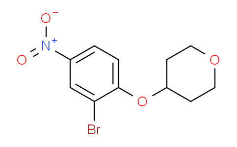 CAS No. 1072944-62-7, 4-(2-Bromo-4-nitrophenoxy)tetrahydro-2H-pyran