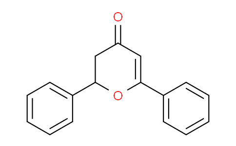 CAS No. 126855-57-0, 2,6-diphenyl-2,3-dihydro-4H-pyran-4-one