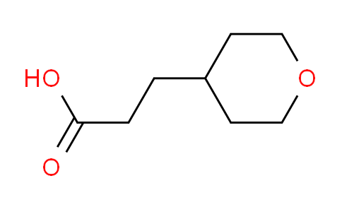 CAS No. 40500-10-5, 3-(Tetrahydro-2H-pyran-4-yl)propanoic acid