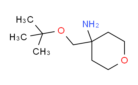 CAS No. 951625-96-0, 4-(tert-butoxymethyl)tetrahydro-2H-pyran-4-amine