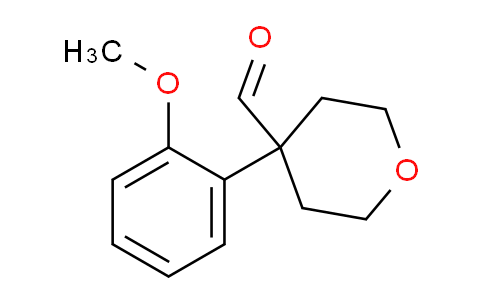CAS No. 902836-57-1, 4-(2-methoxyphenyl)tetrahydro-2H-pyran-4-carboxaldehyde
