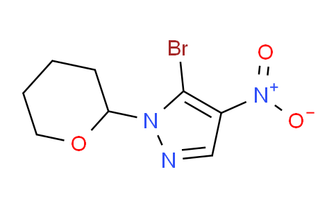 CAS No. 1429309-54-5, 5-Bromo-4-nitro-1-(tetrahydro-2H-pyran-2-yl)-1H-pyrazole