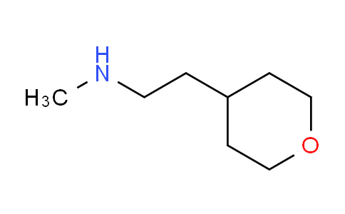 CAS No. 1083216-46-9, N-methyl-2-(tetrahydro-2H-pyran-4-yl)ethanamine