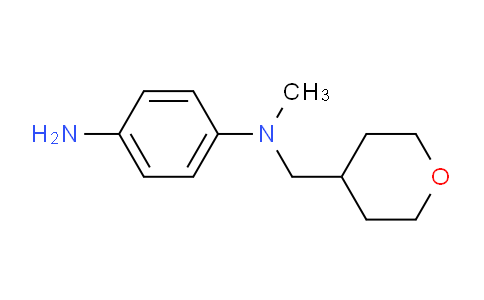 CAS No. 1220016-51-2, N1-Methyl-N1-((tetrahydro-2H-pyran-4-yl)methyl)benzene-1,4-diamine