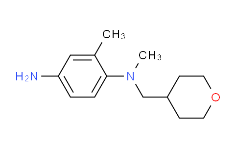 CAS No. 1220037-44-4, N1,2-Dimethyl-N1-((tetrahydro-2H-pyran-4-yl)methyl)benzene-1,4-diamine