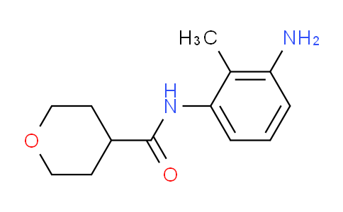 CAS No. 1220019-90-8, N-(3-Amino-2-methylphenyl)tetrahydro-2H-pyran-4-carboxamide