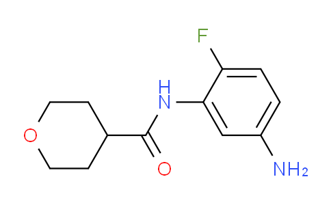 CAS No. 1153258-09-3, N-(5-Amino-2-fluorophenyl)tetrahydro-2H-pyran-4-carboxamide
