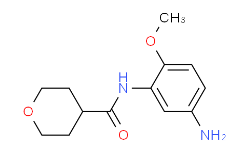 CAS No. 1220031-19-5, N-(5-Amino-2-methoxyphenyl)tetrahydro-2H-pyran-4-carboxamide
