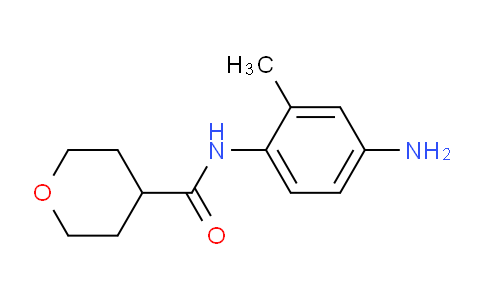 CAS No. 1219949-46-8, N-(4-Amino-2-methylphenyl)tetrahydro-2H-pyran-4-carboxamide