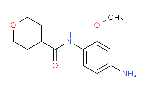CAS No. 1220019-99-7, N-(4-Amino-2-methoxyphenyl)tetrahydro-2H-pyran-4-carboxamide