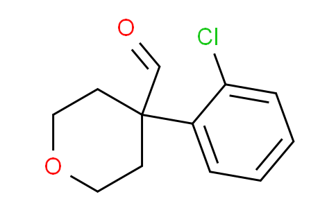 CAS No. 902836-47-9, 4-(2-chlorophenyl)tetrahydro-2H-pyran-4-carbaldehyde